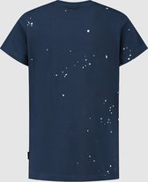 Ballin Amsterdam -  Jongens Slim Fit   T-shirt  - Blauw - Maat 176