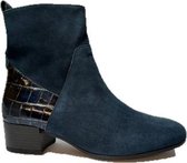 Gabor Korte Laars 72.810.46 Blauw Suede