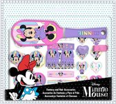 haaraccessoires Minnie Mouse paars/roze 25-delig