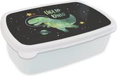 Corbeille à pain Wit - Lunch box - Lunch box - Dinosaurus - Espace - Enfant - 18x12x6 cm - Adultes