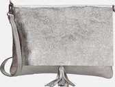 Charm London Elisa clutch/ crossbody tas dark silver