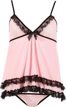 Babydoll-Set Rosa - Sexy Lingerie & Kleding - Lingerie Dames