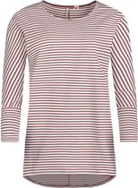 Short Stories Stripes Pyjama Shirt 621199 Aubergine - maat S