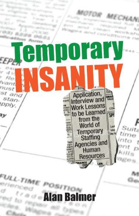 Temporary Insanity (ebook), Alan Balmer 9780982594209 Boeken