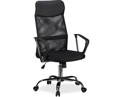 Relaxdays bureaustoel ergonomisch - computerstoel - directiestoel - hoogte verstelbaar
