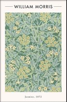 Walljar - William Morris - Jasmine II - Muurdecoratie - Plexiglas schilderij