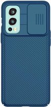 Nillkin - Hoesje geschikt voor OnePlus Nord 2 5G - CamShield Case - Blauw