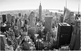 Het Empire Stat Building in de skyling van New York CIty - Foto op Forex - 45 x 30 cm