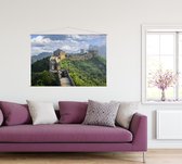 De Grote Muur is het Nieuwe Wereldwonder van China - Foto op Textielposter - 120 x 80 cm