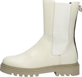 SUB55 Chelsea boots Enkellaarsjes Plat - gebroken wit - Maat 38