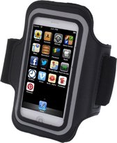 Apple iPhone 5/5s/SE Hoesje - Mobigear - Serie - Neopreen Sportarmband - Zwart - Hoesje Geschikt Voor Apple iPhone 5/5s/SE