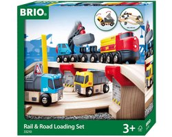 BRIO Spoor en Weg Transportset - 33210