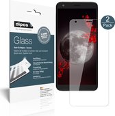 dipos I 2x Pantserfolie helder compatibel met Sharp B10 Beschermfolie 9H screen-protector