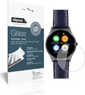 dipos I 2x Pantserfolie helder compatibel met Uhr 22.5 mm Durchmesser Beschermfolie 9H screen-protector