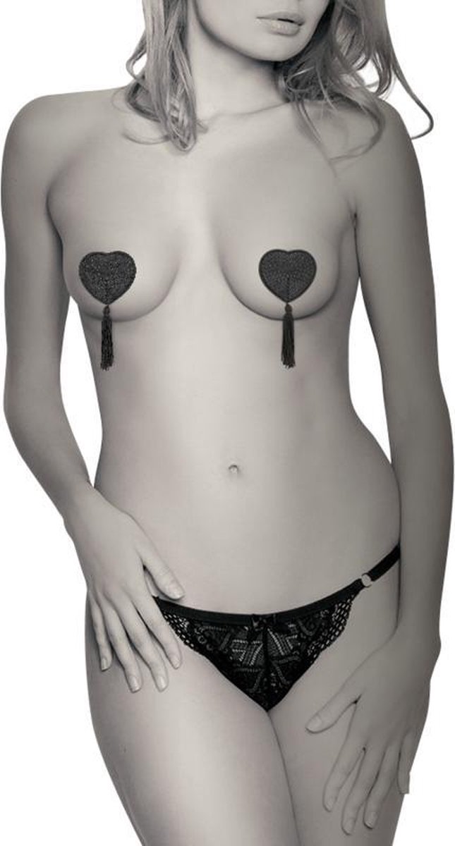 Goedkoopste COQUETTE ACCESSORIES | Coquette Chic Desire Nipple Covers Black | BDSM | Bondage | Kinky | Fetish | Sex Toy for Woman