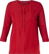 YEST Alix Jersey Shirt - Dark Red - maat 40