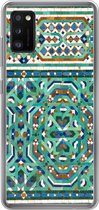 Geschikt voor Samsung Galaxy A41 hoesje - Een traditionele Marokkaanse mozaïekdecoratie - Siliconen Telefoonhoesje
