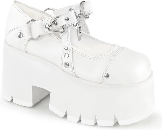 DemoniaCult - ASHES-33 Lage schoenen - US 11 - 41 Shoes - Wit