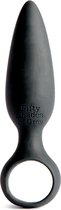 Something Forbidden Butt Plug - Black - Butt Plugs & Anal Dildos