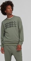 O'Neill Sweatshirts Men Triple Stack Sweatshirt Agave Green L - Agave Green 60% Cotton, 40% Recycled Polyester