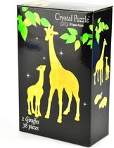 Crystal puzzel 38 stukjes giraff