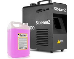 Rookmachine - BeamZ H2000 professionele DMX fazer incl. rookvloeistof - 1700W