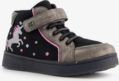 Blue Box meisjes unicorn sneakers met lichtjes - Zwart - Maat 34
