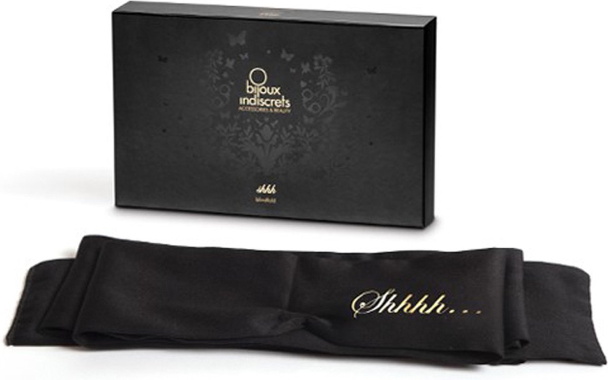 Goedkoopste Bijoux Indiscrets Shhh Blinddoek - Zwart