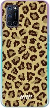 6F hoesje - geschikt voor OPPO A92 -  Transparant TPU Case - Jaguar Print #ffffff