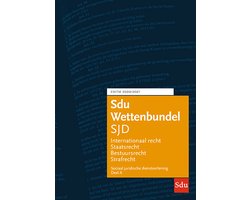 Educatieve wettenverzameling  -   Sdu Wettenbundel Sociaal Juridische Dienstverlening 2020-2021 (set 2 ex)