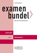 Boek cover Examenbundel vwo Wiskunde B 2019/2020 van N.C. Keemink