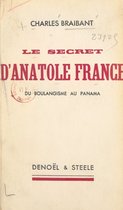 Le secret d'Anatole France