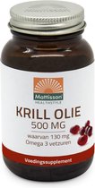 Mattisson - Krill Olie 500mg - Omega 3 - Voedingssupplement - 60 Capsules