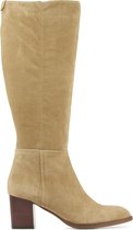 Lamica Vrouwen Suède Effen  / Laarzen / Damesschoenen Emma - Beige - Maat 42