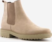 Harper leren dames chelsea boots - Beige - Maat 42 - Echt leer