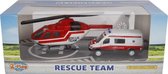 ambulanceset diecast 2-delig