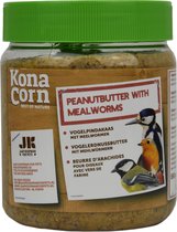 Vogelvoer  550 gr | Konacorn Pindakaas Met Meelwormen
