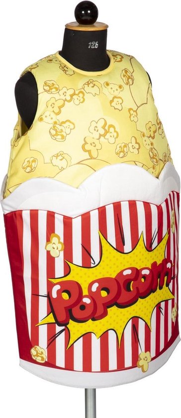 Eten & Drinken Kostuum | Bioscoop Film Grote Bak Popcorn Kind Kostuum |  Maat 140 |... | bol.com