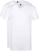 Alan Red Vermont T-Shirt V-Hals Wit (2Pack) - maat XXL