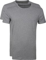 Levi's T-shirt Ronde Hals Grijs 2Pack - maat S