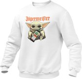 Heren Trui - Jagermeister Baby Yoda - Star Wars - The Mandalorian