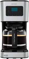 Cecotec - Koffiezetapparaat - Drip Koffiemachine - Route Coffee 66 Smart - 950 W - 1,5 L - Zilverachtig Zwart - 12 Koppar