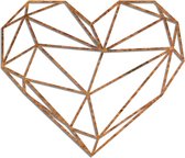 Cortenstaal wanddecoratie Heart - Kleur: Roestkleur | x 93.4 cm