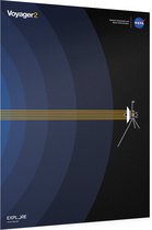 Voyager 2: Interstellar Space Blue, NASA/JPL - Foto op Dibond - 60 x 80 cm
