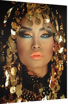 Arabische prinses - Foto op Dibond - 60 x 80 cm