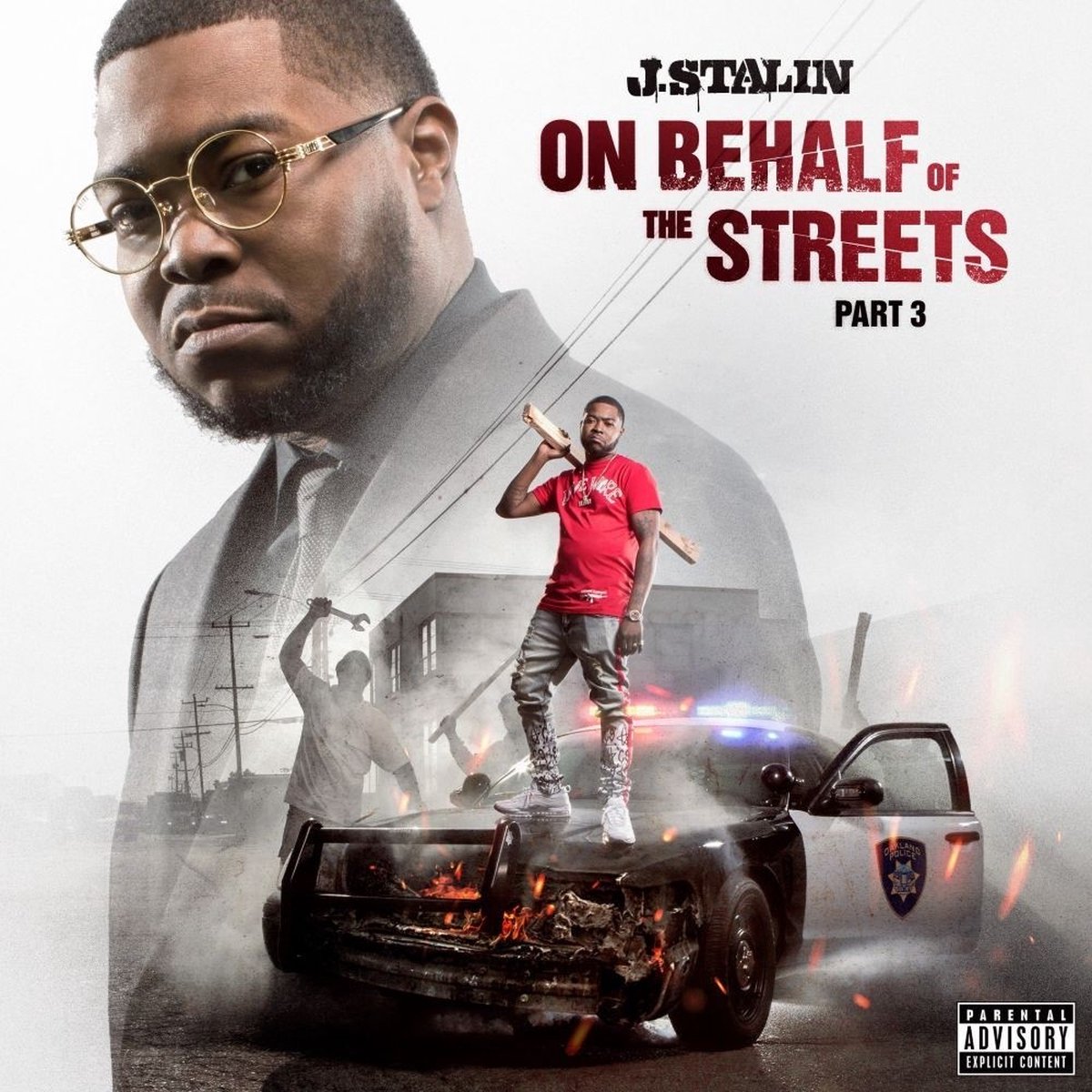 J Stalin - On Behalf Of The Streets Part 3 (CD)