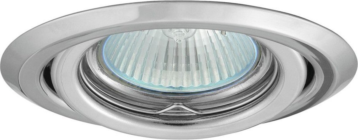 Kanlux ARGUS Inbouwspot Rond Chroom Kantelbaar