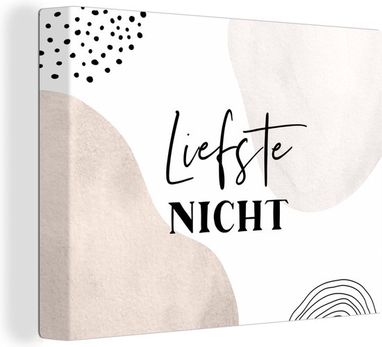 Tableau sur toile 160x120 cm - Décoration murale Citations - Proverbes - 'Chère cousine' - Pastel - Décoration murale salon - Décoration chambre - Accessoires chambre - Peintures