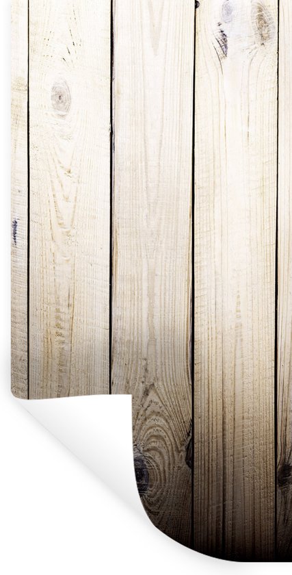 Stickers muraux - Planches - Bois - Vintage - Design - 20x40 cm - Feuille adhésive