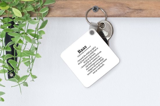 Porte-clés - Boss - Dictionnaire - Travail - Plastique